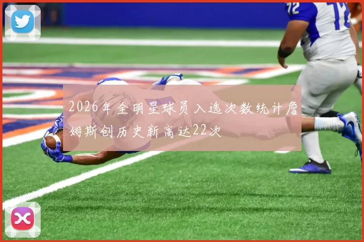 2026年全明星球员入选次数统计詹姆斯创历史新高达22次
